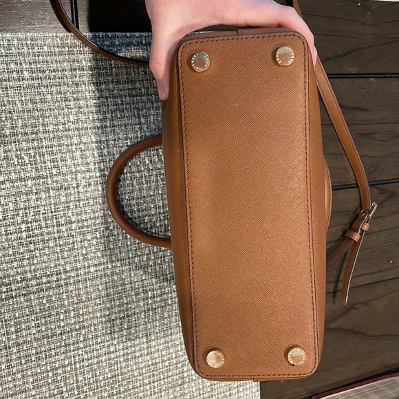 Michael Kors Brown Satchel Crossbody - Picture 3 of 7